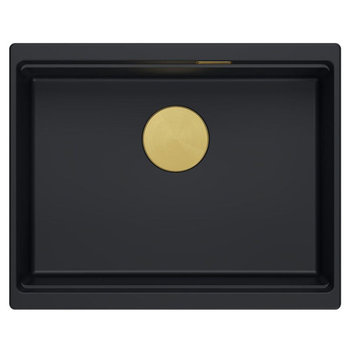 Lavello In Granito Logan 100 Black Nero