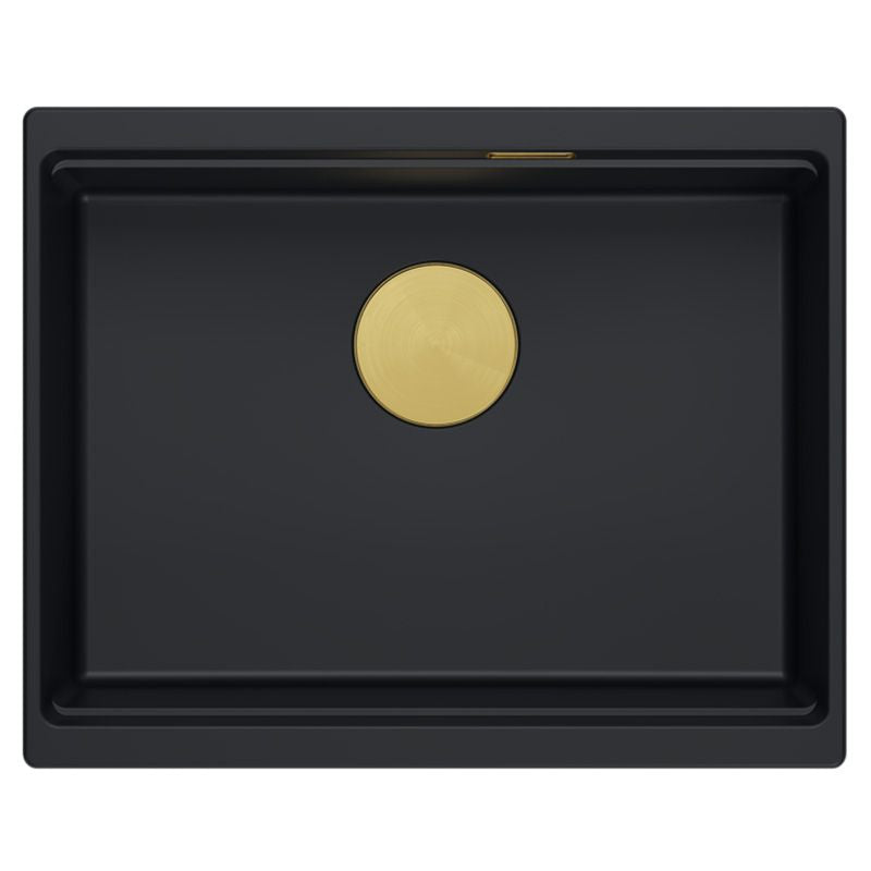 Lavello In Granito Logan 100 Black Nero