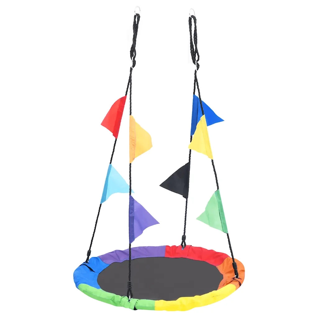 Altalena Arcobaleno con Bandiere 100 cm CFW3227914