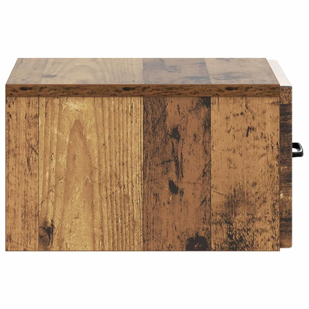 Tavolino da Parete Laterale Legno antico 59 x 34,5 x 17 cm 899173