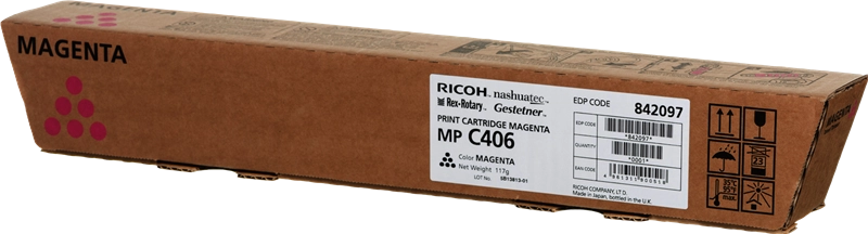Ricoh 842097 cartuccia toner 1 pz Originale Magenta