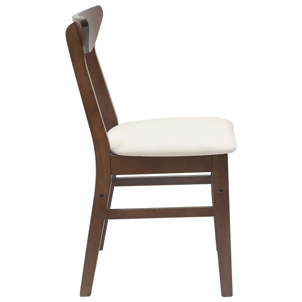Sedie da pranzo 2 pz | Sedie da cucina Marrone Chiaro 42 x 47.5 x 81 cm