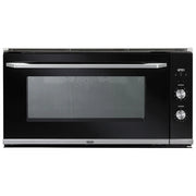De'Longhi NSM 90 MX Forno da incasso Elettrico Multifunzione 87 L Classe A Termoventilata 3D Girarrosto 9 programmi (48x90x54 cm) colore Nero