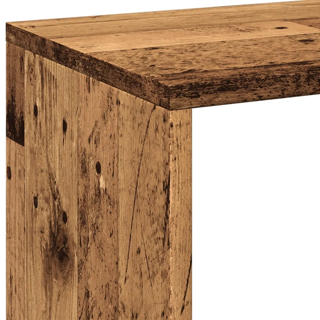 vidaXL Libreria Divisorio Legno Vecchio 69,5x29x69,5 cm in Truciolato