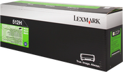 ORIGINAL Lexmark toner nero 512H 51F2H00 ~5000 Seiten cartuccia di stampa riutilizzabile