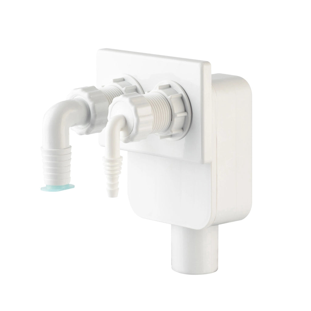SIFONE DA INCASSO IN PP LAVATRICE ASCIUGATRICE- 1x21 - 1x10/14- TEA- pezzi 1