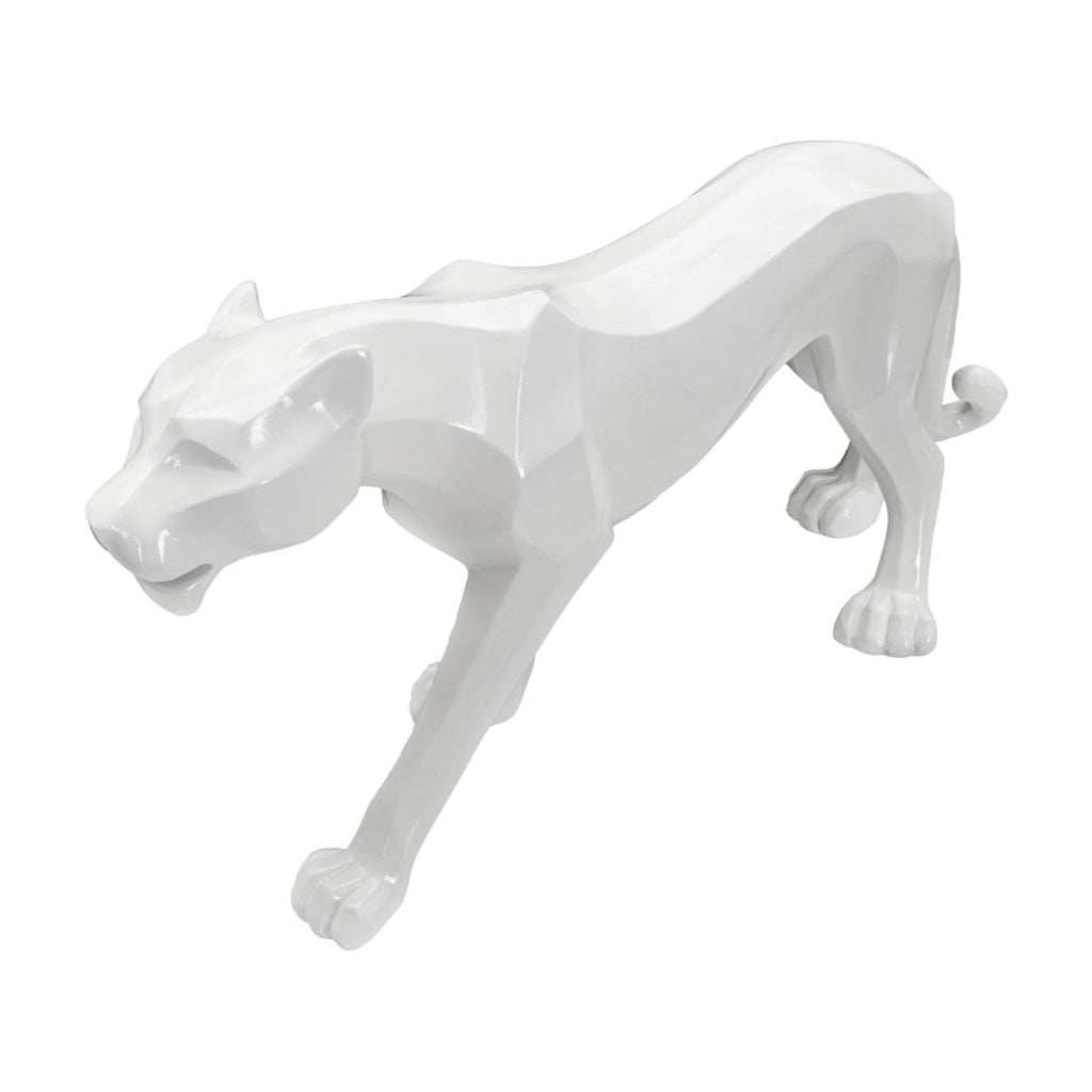 Scultura VKH367, Bianco, Poliresina, 70x18x32,5 cm