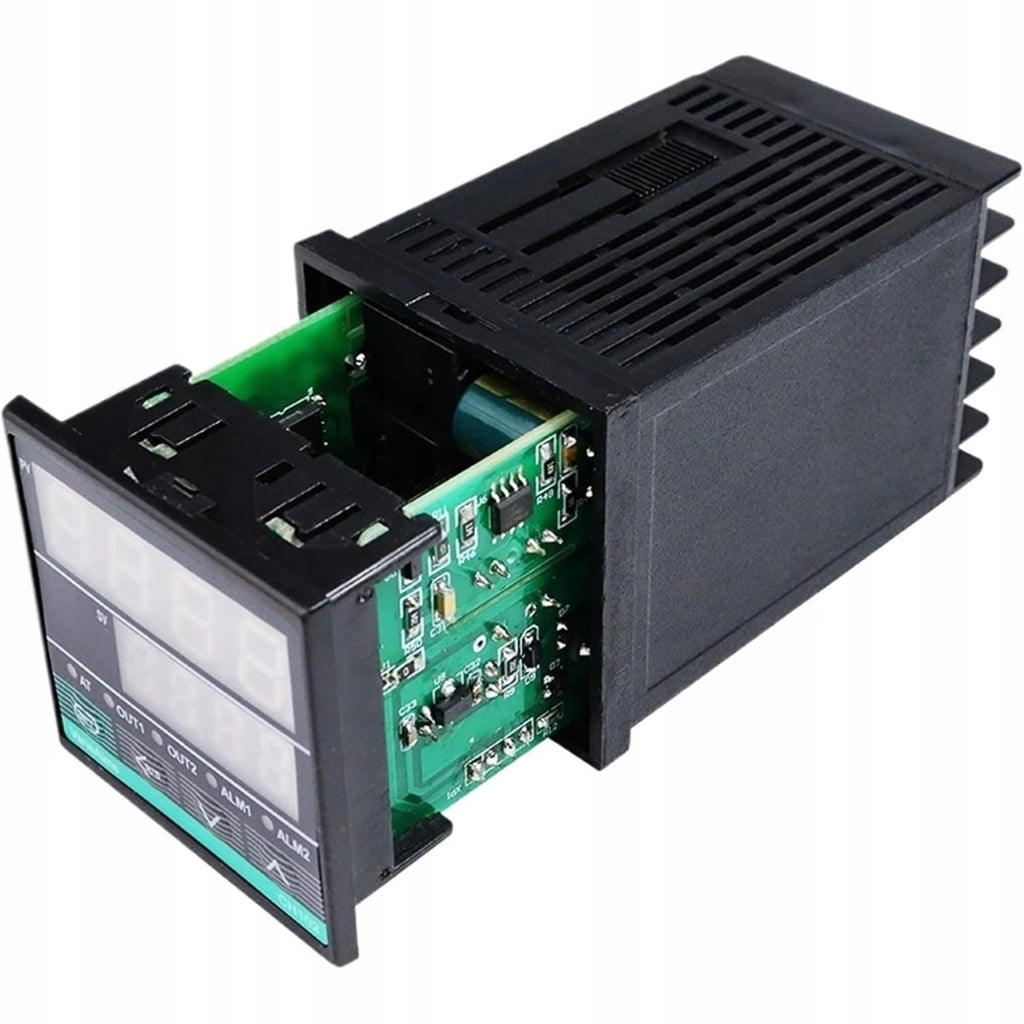 Regolatore PID di Temperatura CH702 – 230V 0-400°C | Uscita Relè + SSR | Pannello 72x72 mm | Termocoppia K | Display LED