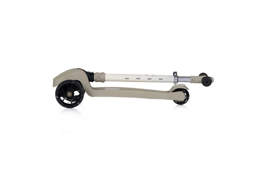 Monopattino per Bambini 3 anni Verde Modello Luxury fino a 50kg Scooter con ruote LED Pedana antiscivolo Freno incluso R