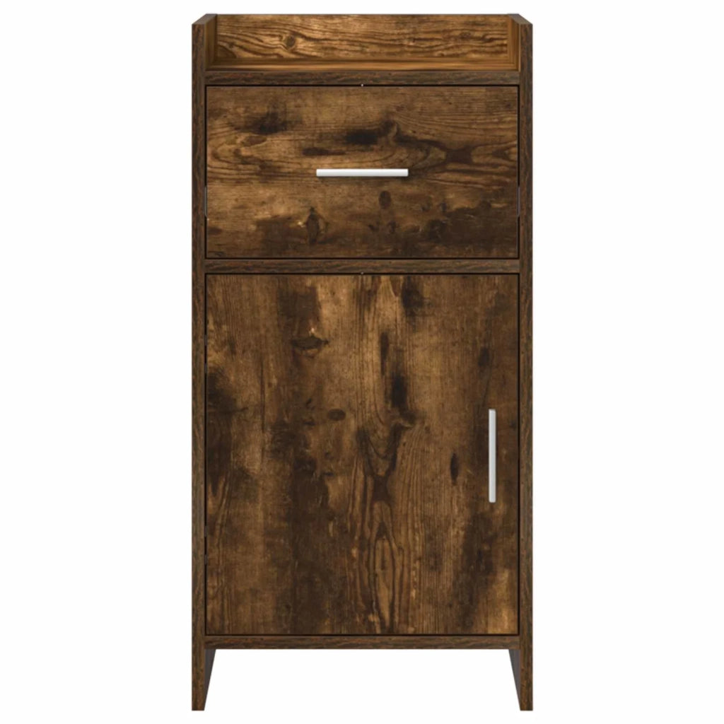 Credenza Rovere Fumo 40 x 36 x 80 cm Legno ingegnerizzato 8011087
