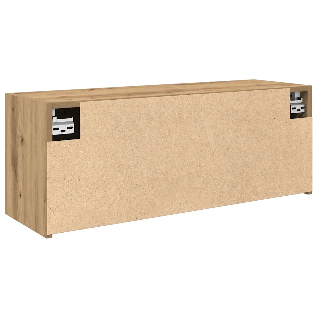 Mobiletto da Bagno Rovere Artigianale 80x25x30 cm in Truciolato