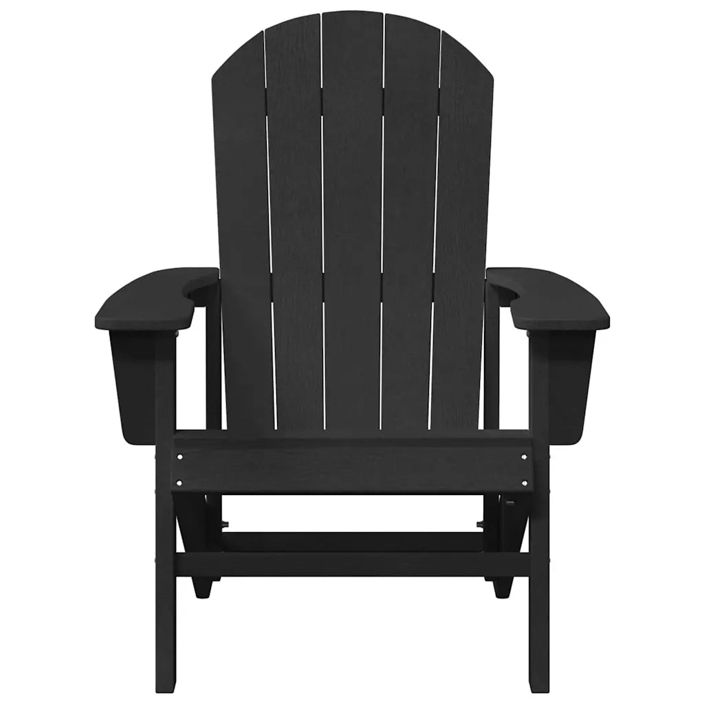 Sedia da Giardino 2 pcs Nero 82 x 74 x 92 cm Polietilene 3335828