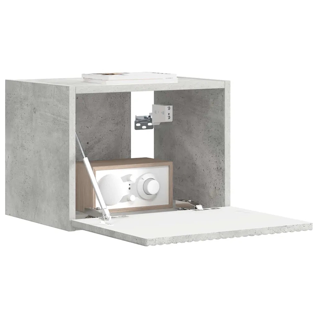 Mobile TV da parete Calcestruzzo 39 x 31 x 29,5 cm