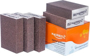 Set di carta abrasiva premium - Mix Körnung - 60/80/100/120/240 - 5 pezzi - Per metallo e legno - Sponze lavabili e riciclabili.