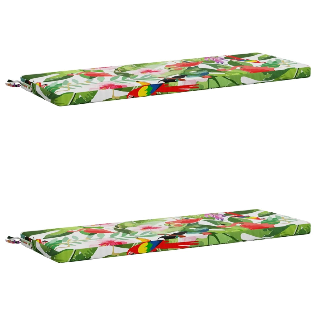 Cuscini per Panchina a 2 Pezzi SOEST 2 pz 100% Poliestere 948769