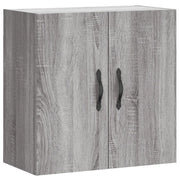 Armadietto a Muro | Mobile Pensile Grigio Sonoma 60x31x60 cm in Legno Multistrato