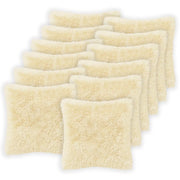 Federa 12 pcs HEERLEN Crema 45 x 45 cm Fleece PV 910602