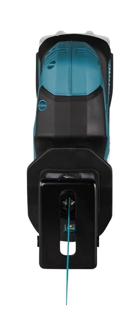 Makita DJR189ZJ Seghetto Diritto a Batteria Motore Brushless 18V Velocita' Variabile Fino a 3100 spm Luce LED Inclusa Valigetta Makpac e 3 Lame Colore Nero Blu