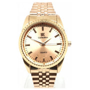 Trade Shop - Orologio Da Polso Ik Collection Uomo Donna Analogico Quarzo Rosa Quadrante Rosa -