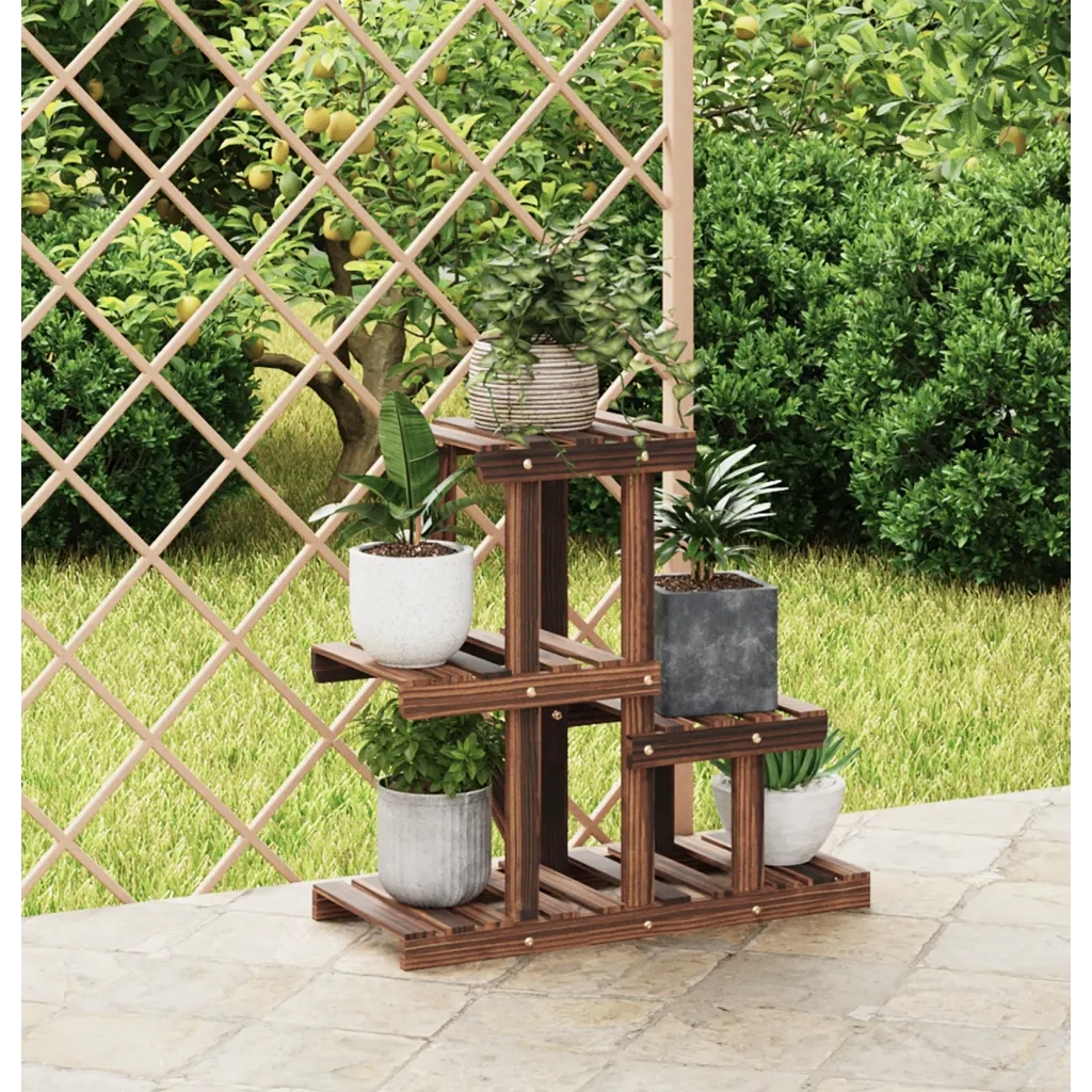 Portafiori 58x25x51 cm in Legno Massello di Abetecod mxl 127193