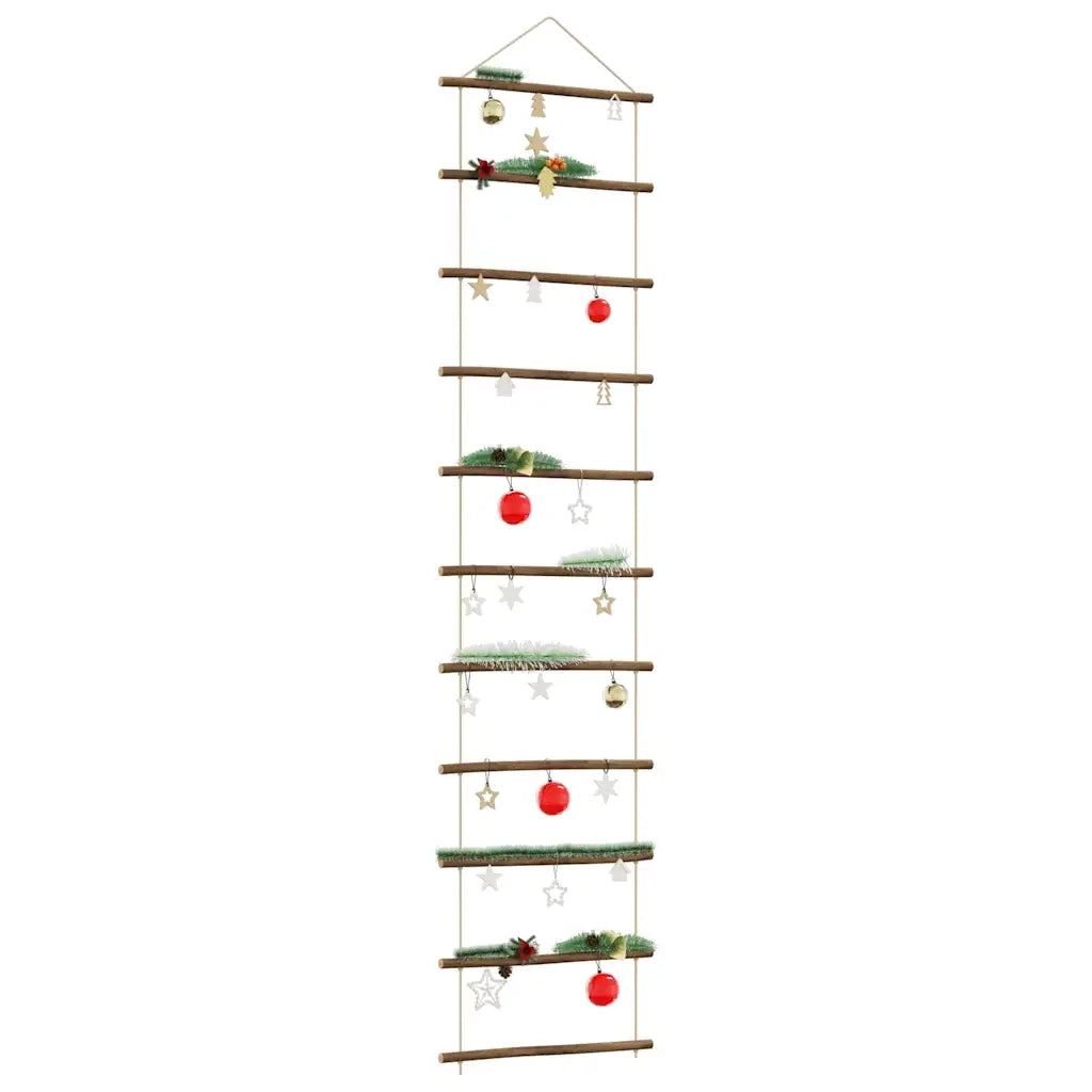 Decorazione da Parete a Forma di Scala 50x200 cm Ramo Naturale CFW5889357