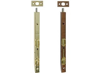 CATENACCI A LEVA FRONTALE DA INCASSO- - mm.200X16 bronzato (D.00320.20.22) - 20 pezzi AGB