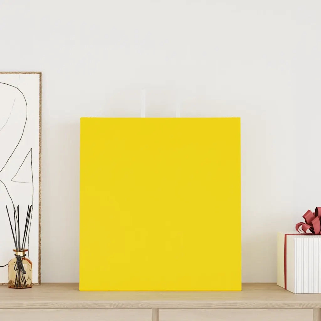 Sacchetti di Carta 250 pz con Manici Gialli 45x17x48 cm