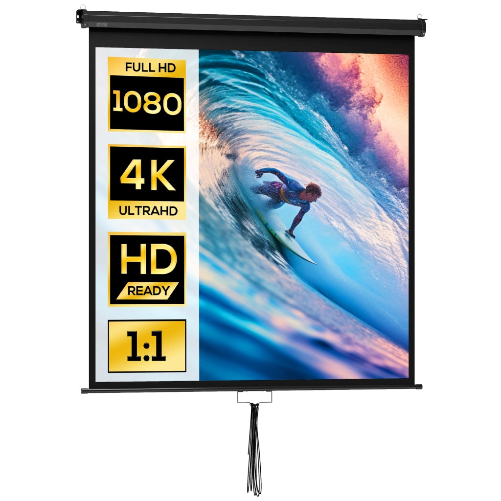 Schermo Proiezione 152x152 cm ¨C Xylo ¨C 85 pollici formato 1:1 HD 4K