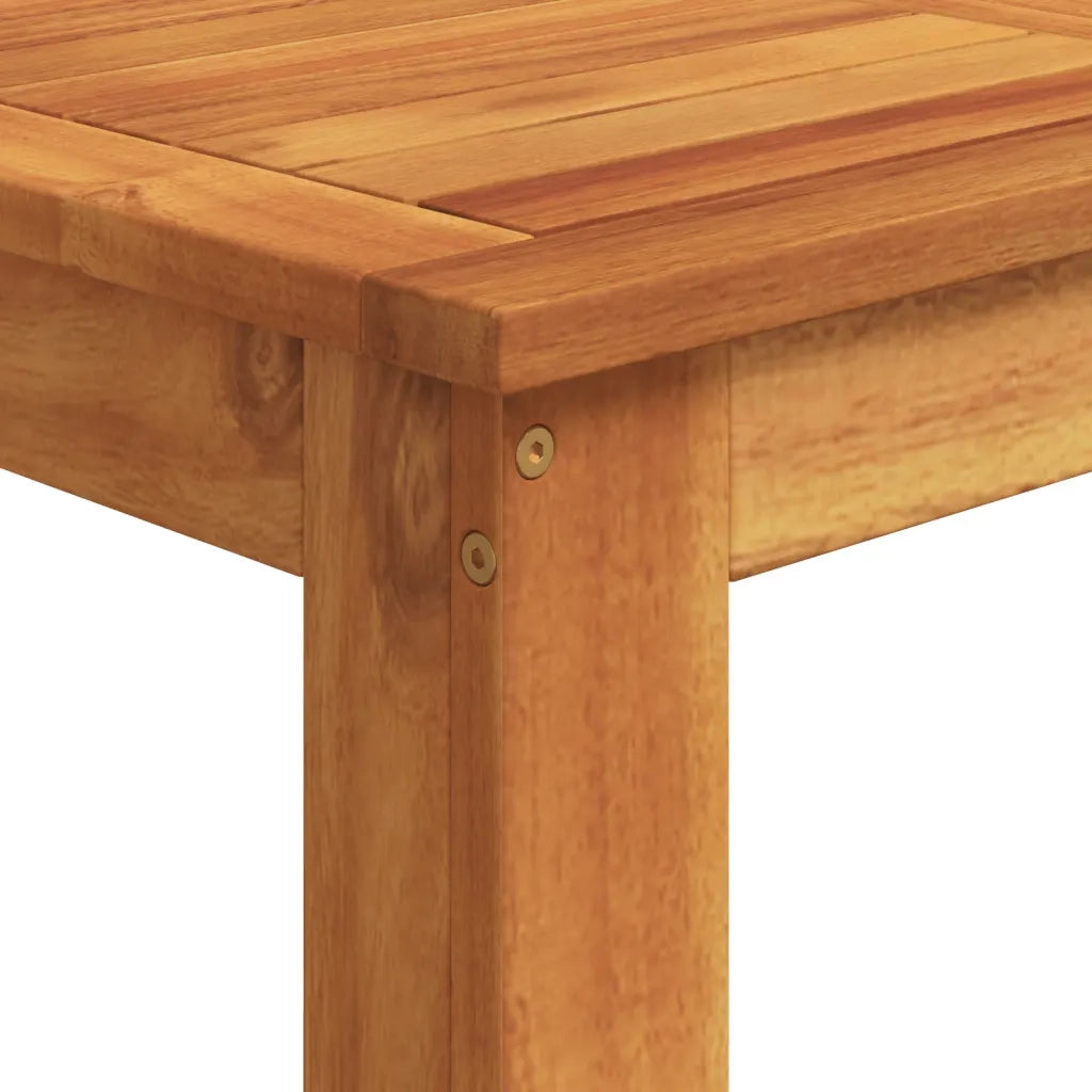 Set Bar da Giardino 7 pz Grigio in Legno Acacia e Polyrattan 3295287