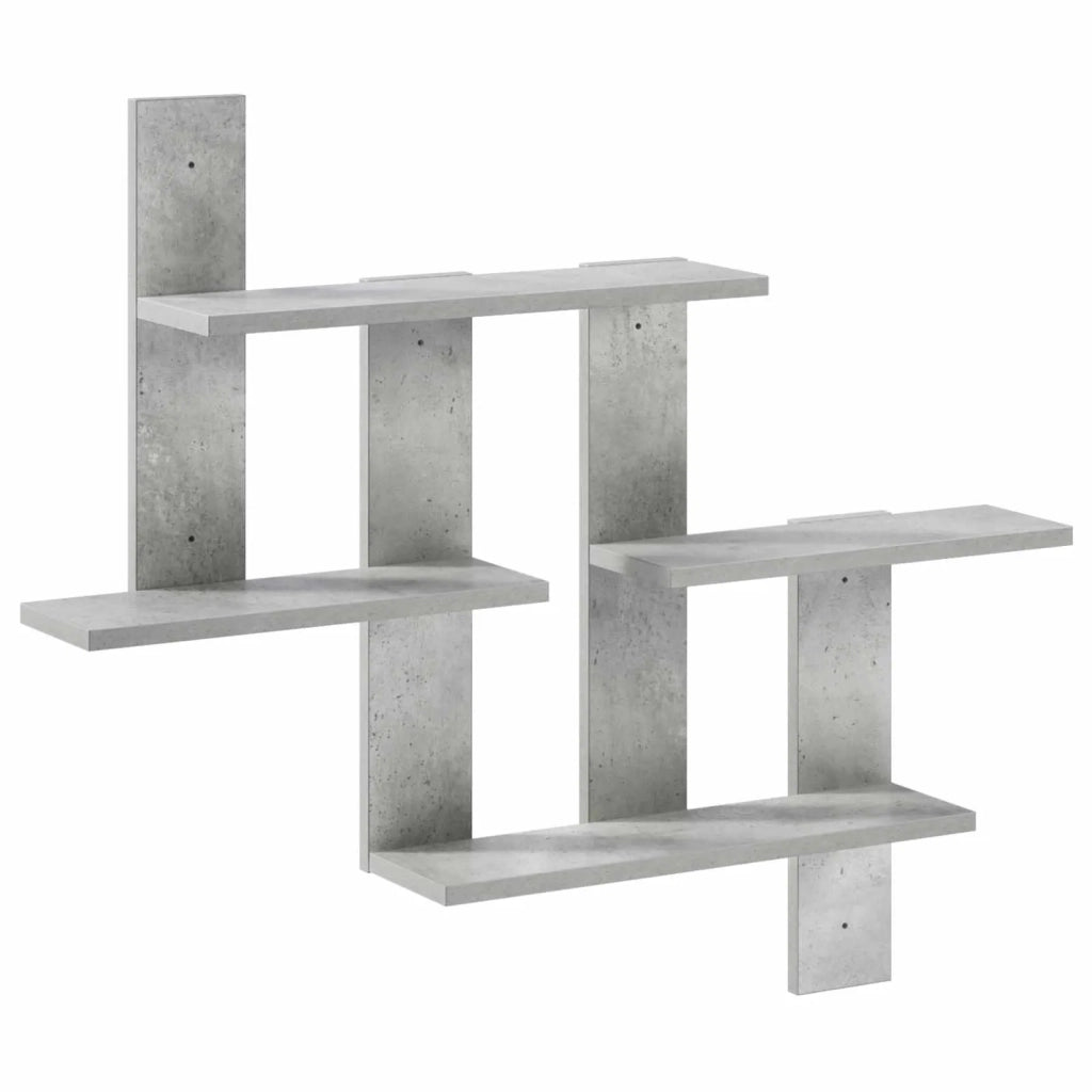 Scaffale da parete Grigio Cemento 85 x 13,5 x 73,5 cm 8020340