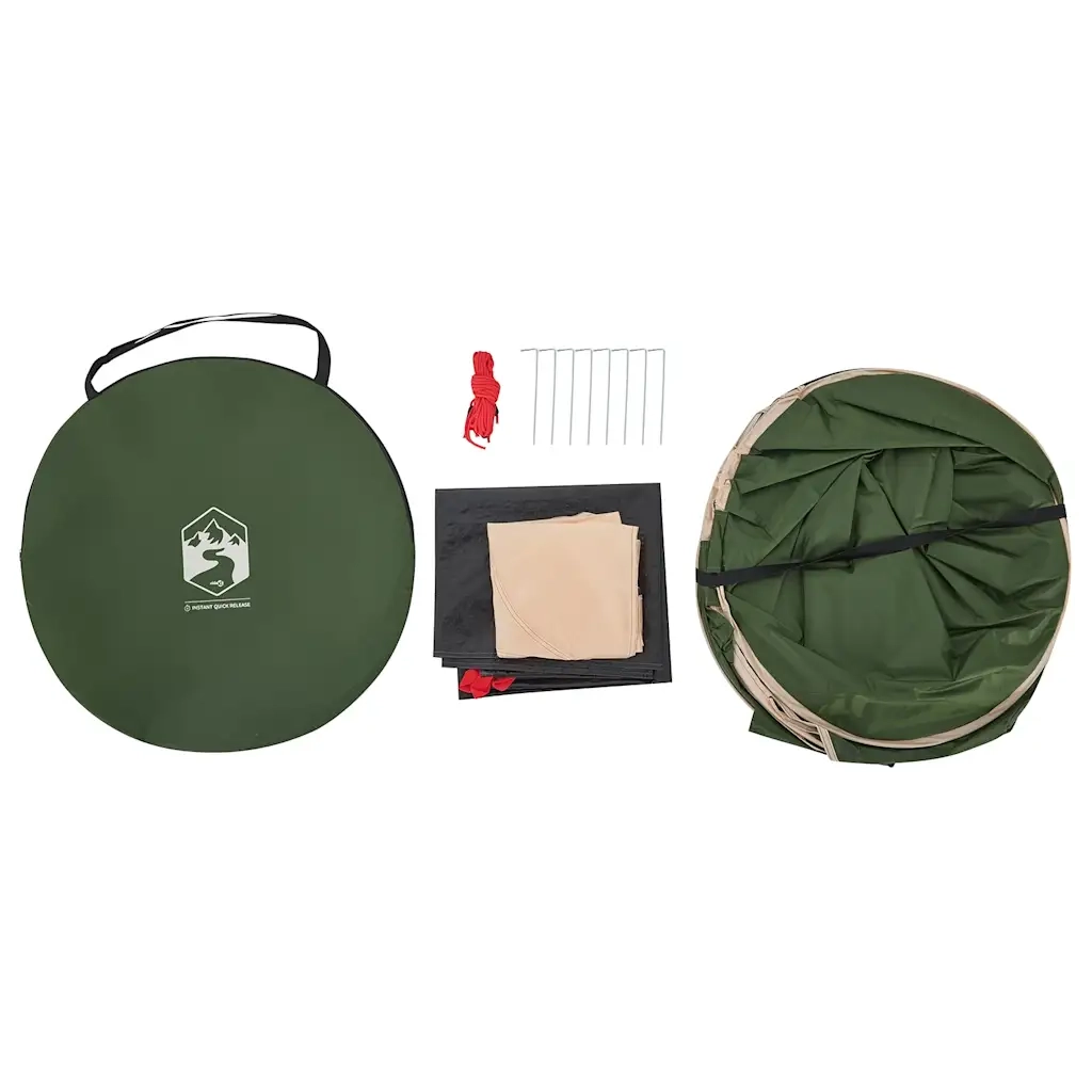 Tenda Privacy Pop-Up Verde Impermeabile