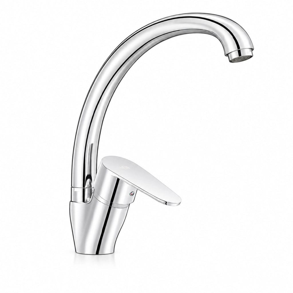 MISCELATORE MONOCOMANDO LAVELLO CANNA ALTA SERIE LIZZY- Cromo- DH- pezzi 1