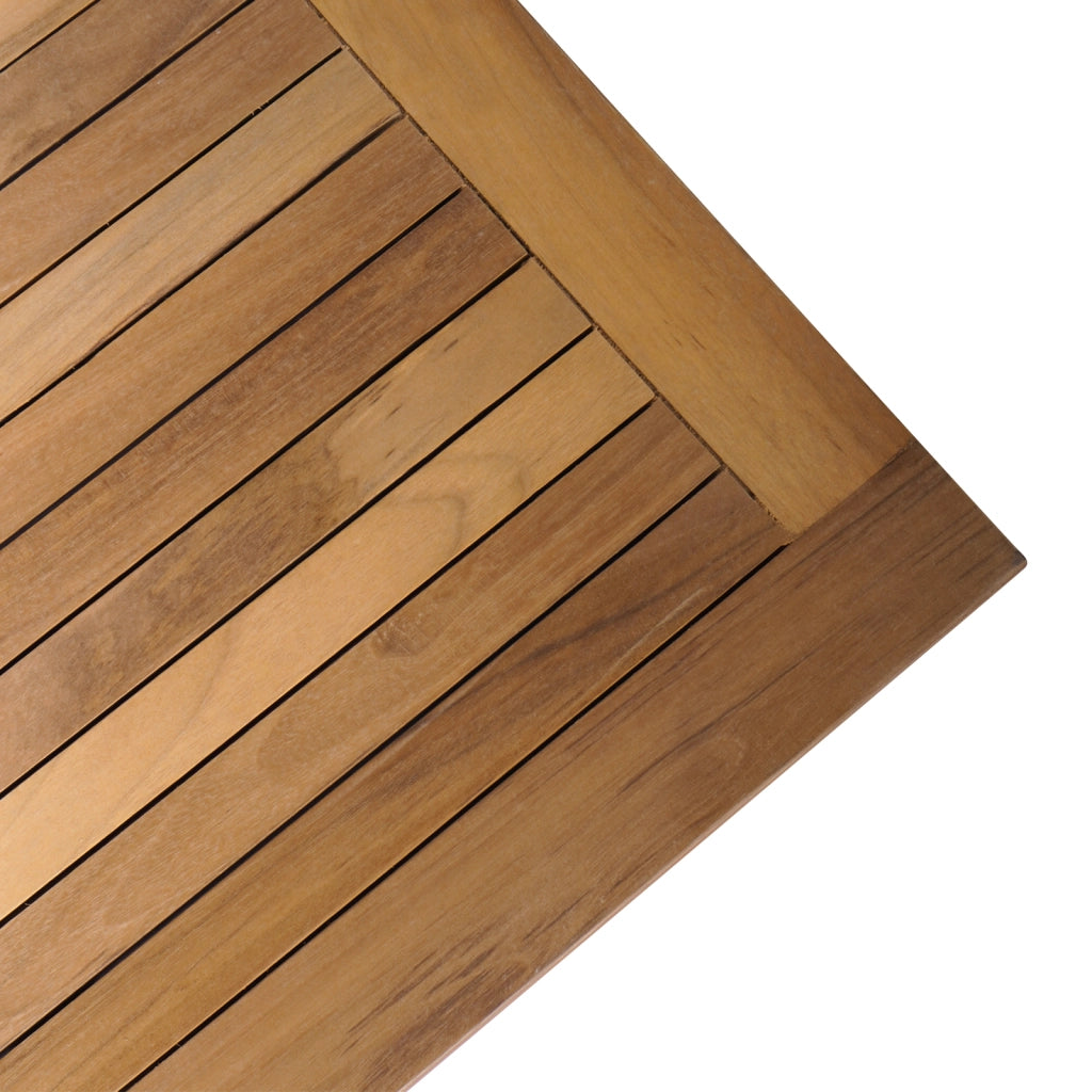 Tavolo da Giardino 60x60x30 cm Legno Massello Teak