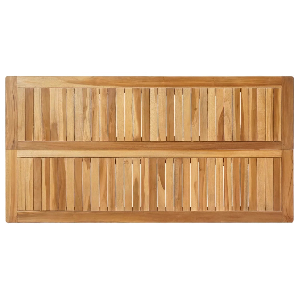 Tavolo da bar Naturale 150 x 75 x 105 cm Legno di teak solido