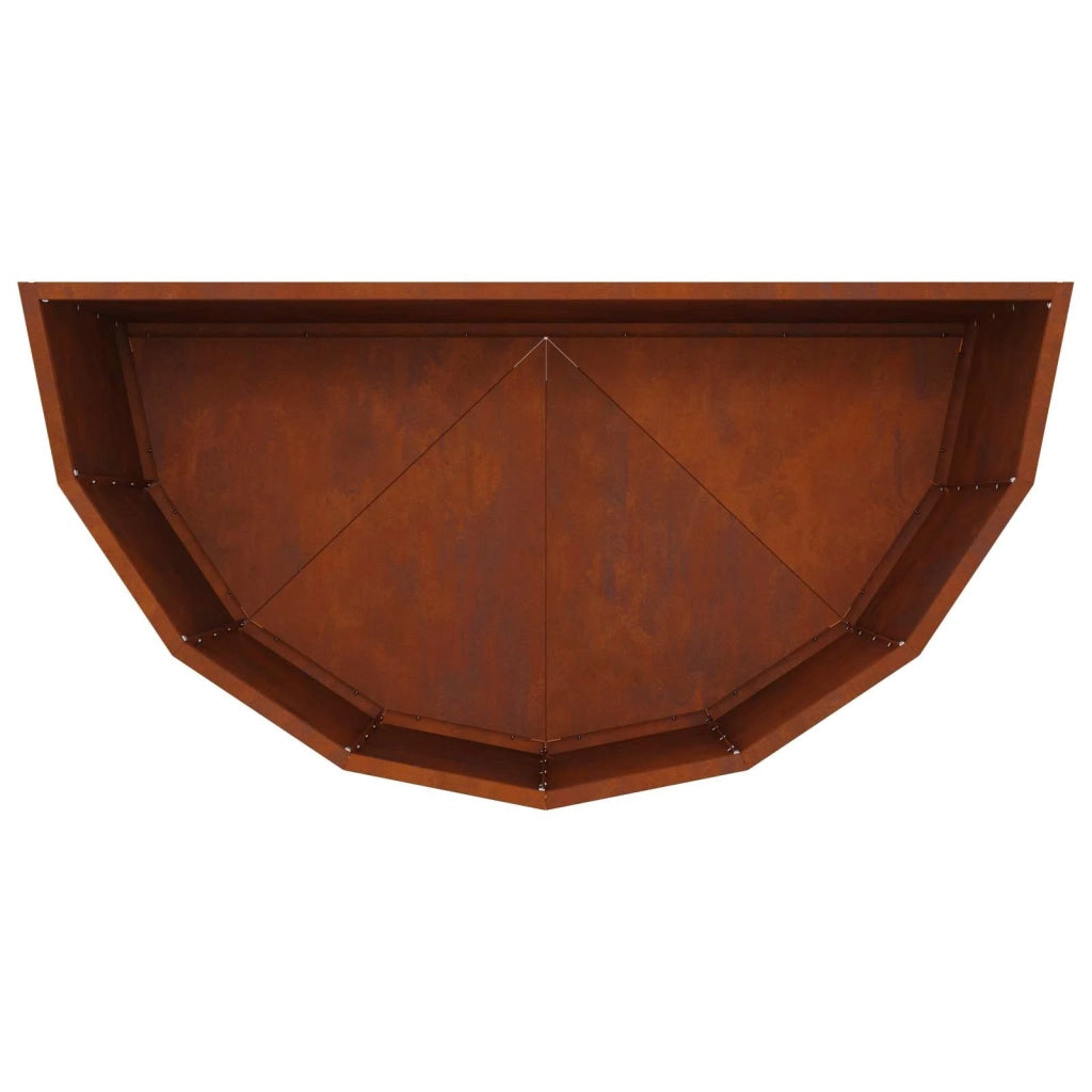 Fioriera Ruggine 90 x 45 x 50 cm 883716