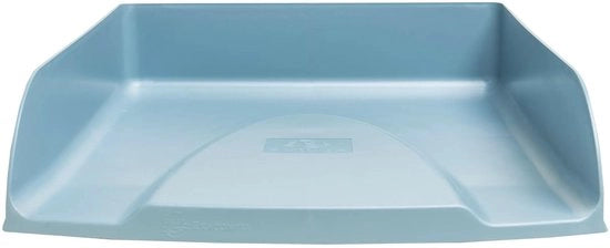 Combo per Brievenbussen per Documenti A4+ - 1 pezzo - Dimensioni: 34 x 25 x 6,5 cm - Ospita 500 etichette - colore blu-grigio