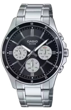 CASIO COLLECTION Mod. MULTIFUNCTION CALENDAR - BLACK & WHITE PANDA