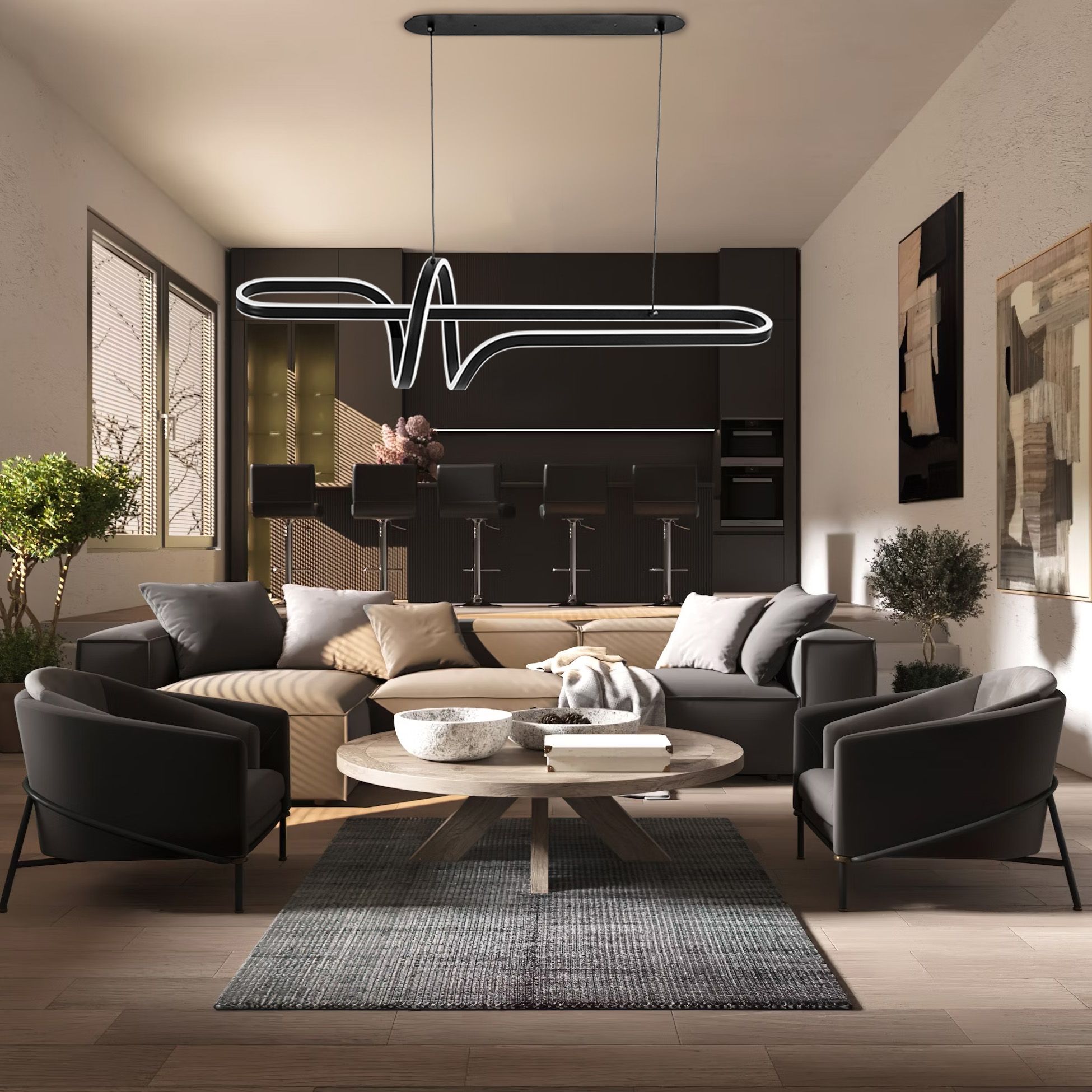 Lampada Led G038-cp Black