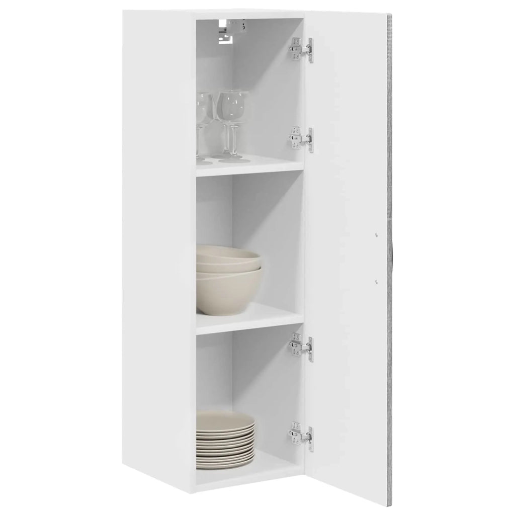 Armadietto a muro PORTO Grigio Sonoma 30 x 31 x 100 cm 885461