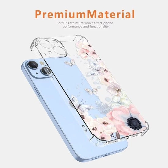 Coprioggetto Resistente a Urti - Translucido - Ultra Sottile - morbido - Silicone - Design Elegante - Cover per Telefono