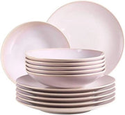 Set di bordo 12 pezzi - Set di bordo da tavola - Rosa