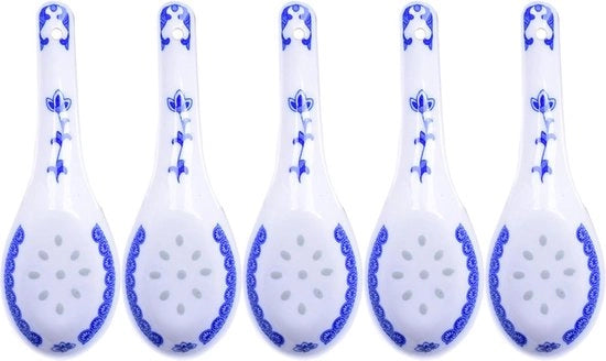 5 porcellane cucchiai cinesi cucchiai da zuppa cucchiai in ceramica cucchiai da portata cucchiai da caffè cucchiai da dessert cucchiai per antipasto attrezzo da tavola