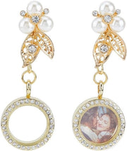 Due pezzi di accessorio per bouquet di fidanzamento, spille da foto con strass dorato, per decorazione di ricordo