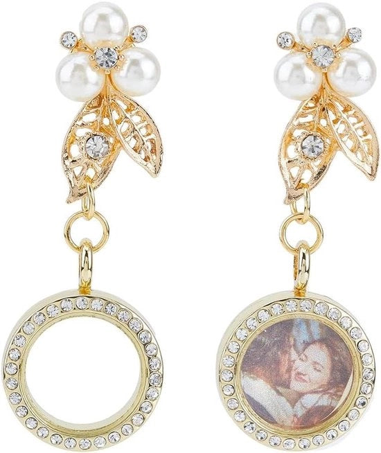 Due pezzi di accessorio per bouquet di fidanzamento, spille da foto con strass dorato, per decorazione di ricordo