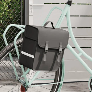 Borsa Singola Bicicletta Impermeabile per Portapacchi 21 L Nero 93252