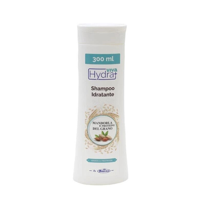HYDRA VIVA+ SHAMPOO IN FORMATO DA 300 ML MANDORLA E PROTEINE DEL GRANO