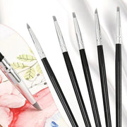 Set di 5 punterelli in silicone per gravare, rilievo e dipingere