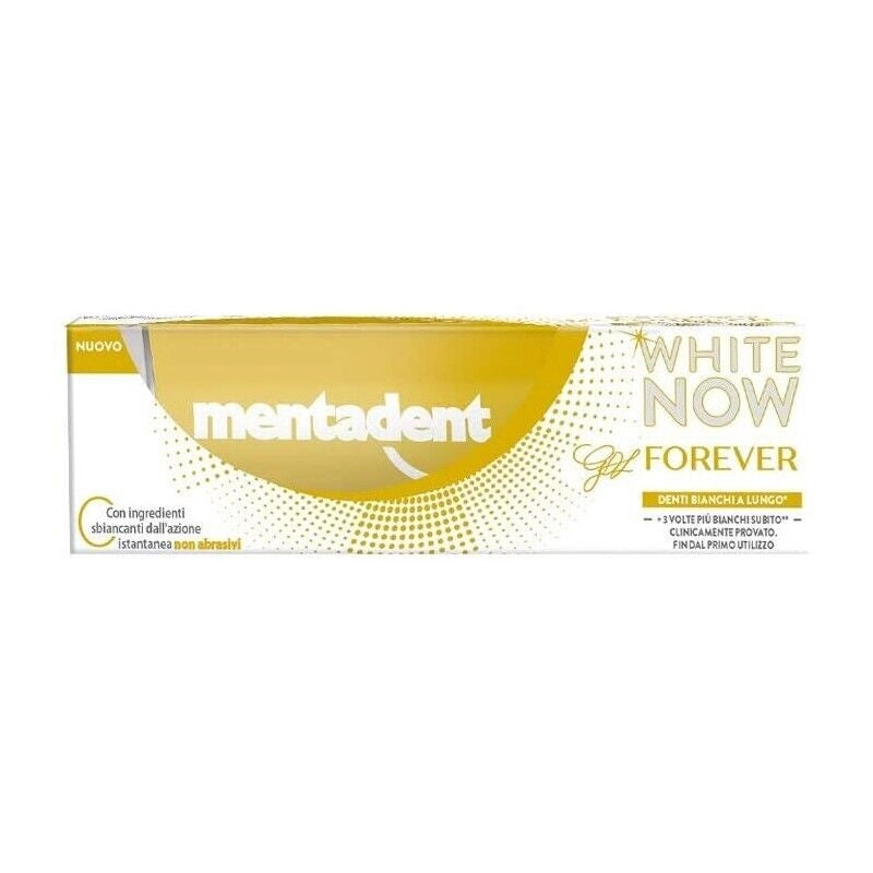 MENTADENT WHITE NOW LOVE FOREVER DENTIFRICIO IN FORMATO DA 50 ML