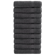 Asciugamani Premium SOLUND 10 pz Antracite 50x100cm 600gsm