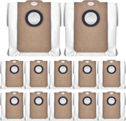 Sacchi di polvere - compatibili con Conga 2299 - 2499 - 7490 - 8290 Immortal Ultra Power Home - grande capacità - 3L Capacità - Sacchi di polvere sostitutivi - accessori - Bianco - 12 pezzi